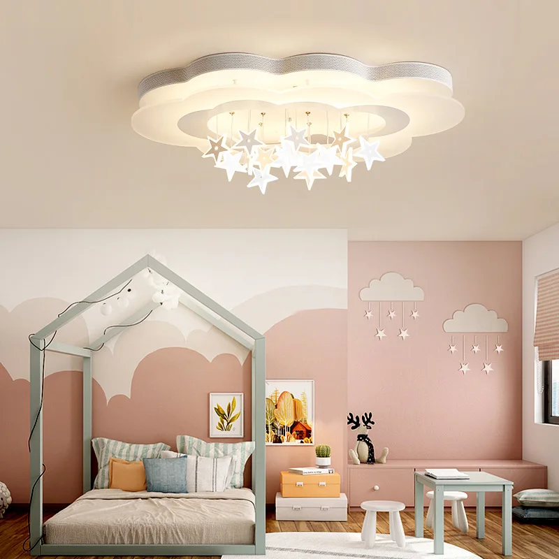

Фотолампа для детской спальни Кабинета детской комнаты красочная звезда Внутреннее освещение декоративное домашнее освещение