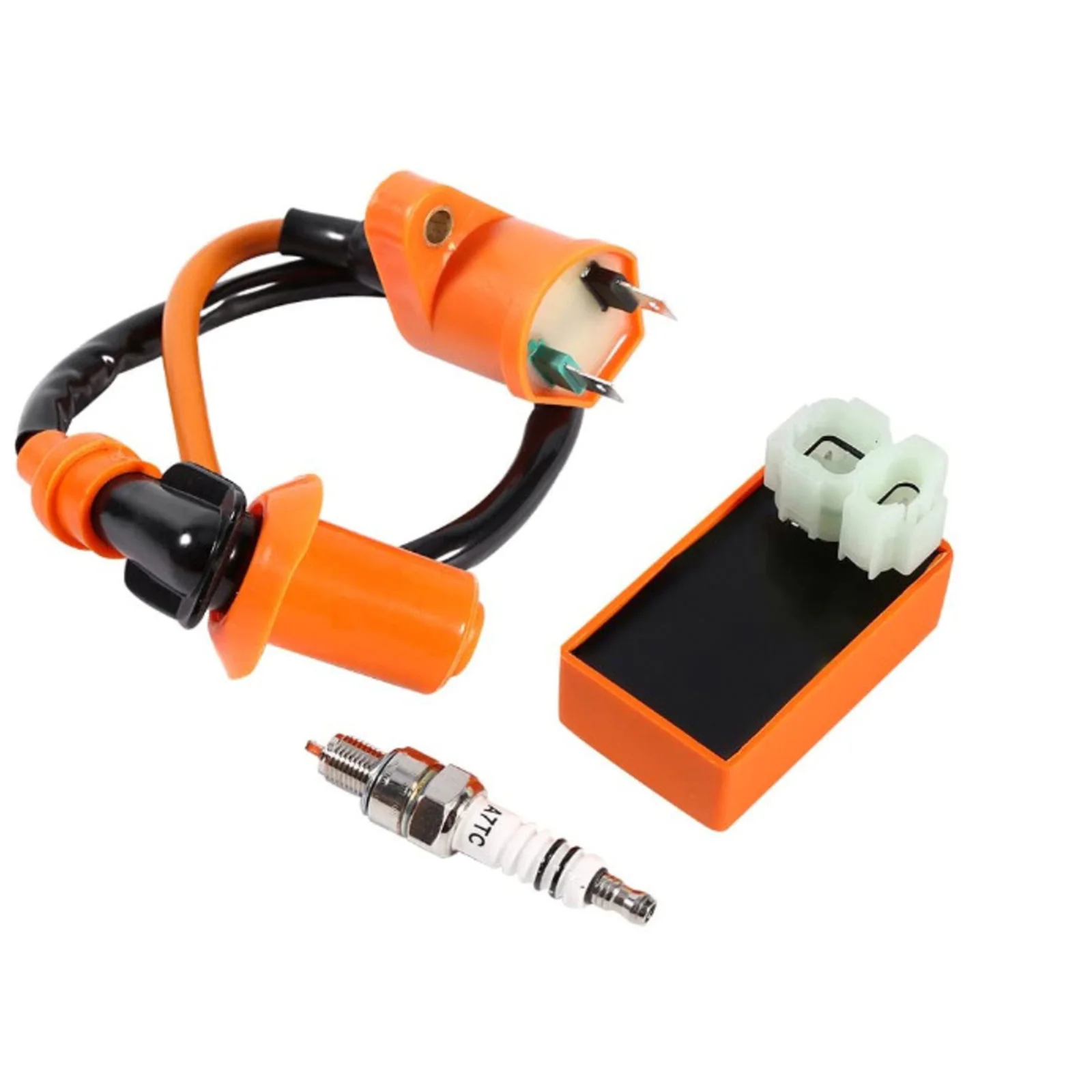 

Гоночная Катушка зажигания, 6 контактов, катушка зажигания, аксессуары для гоночных скутеров, прочная для GY6, 50 куб. См, 125 куб. См, 150 куб. См