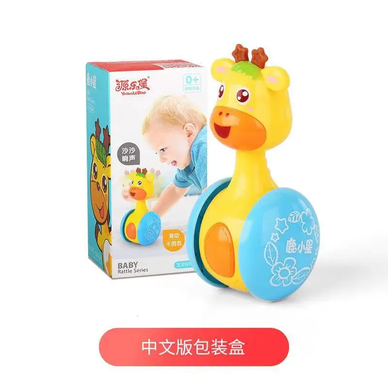 Креативные игрушки Маленькая кукла тумблер с музыкой симпатичный мультяшный