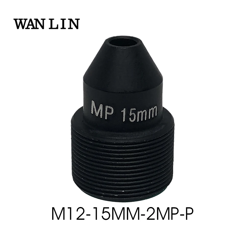 M12 2MP 15 мм Объектив Pinhole HD 2 0 мегапикселя 1/2.7 дюймов диафрагма F1.6 28 3 градусов для CCTV