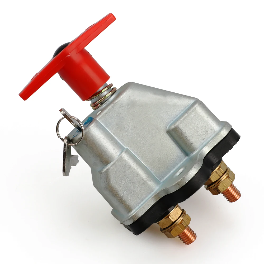 Изолятор аккумулятора 250 А выключатель с фиксированным ключом для лодки