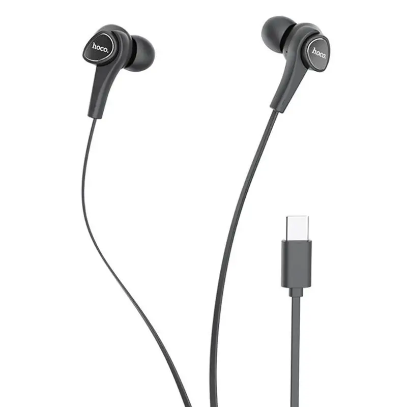 HOCO M67 проводные наушники-вкладыши, наушники usb type C с mi c для Xiaomi mi 8 6 6X mi x 3 huawei P20 Pro Google Pixel 2X