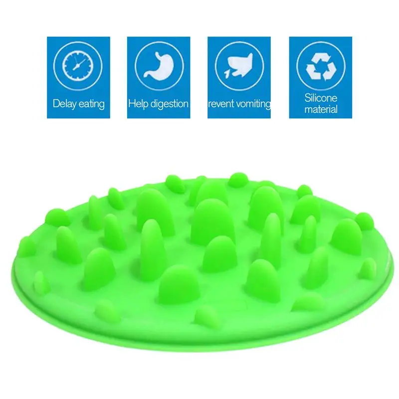 Миска для домашних животных мягкая резиновая кормушка собак и кошек защита от