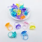 10 шт. 37*24 мм акриловые Кристаллы Пластиковые бриллиантовые кольца в форме пешки игровые кусочки Chessman для настольных игр детский подарок