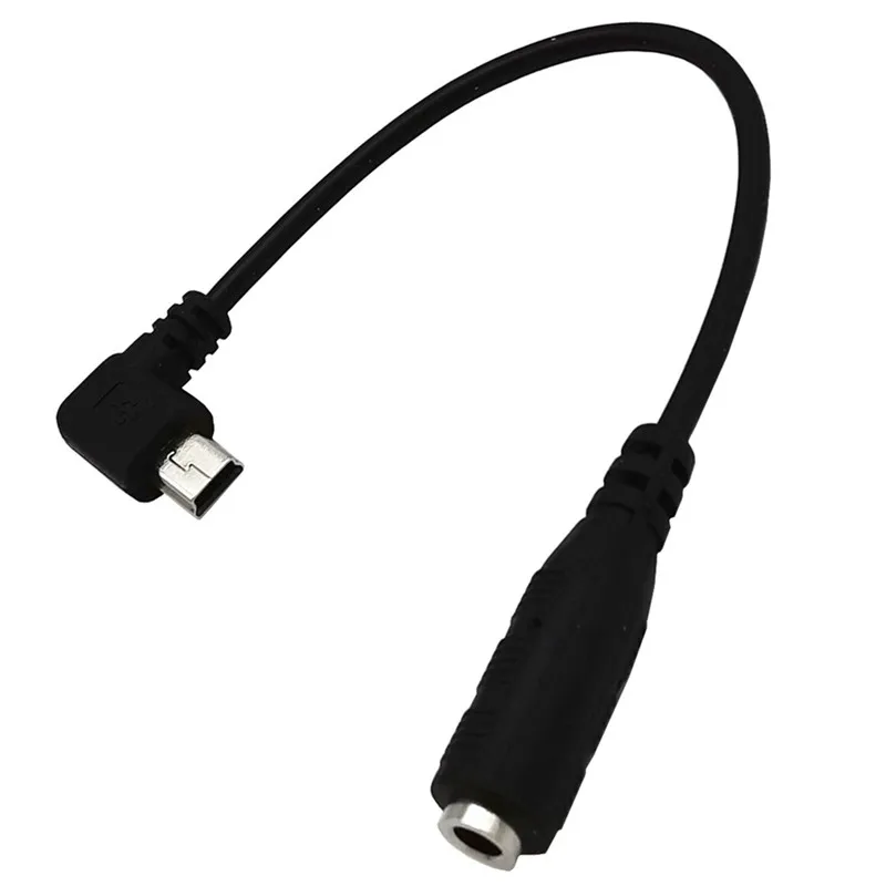 Мини-флеш-накопитель USB к 3 5 мм аудио кабель Женский Mini 2 0 с 5-контактным штыревым