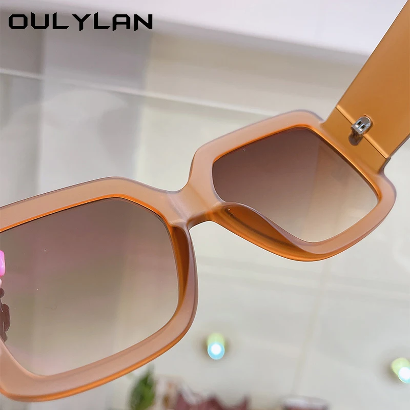 

Imwete Vintage Square Sunglasses Women Oversized Sun Glasses Men Brand Designer Fashion Outdoor UV400 Colored Glasses Gradient