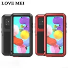 Водонепроницаемый чехол для телефона Samsung Galaxy A51 LOVE MEI, ударопрочный металлический алюминиевый чехол для Samsung Galaxy A71, чехол A51 A71