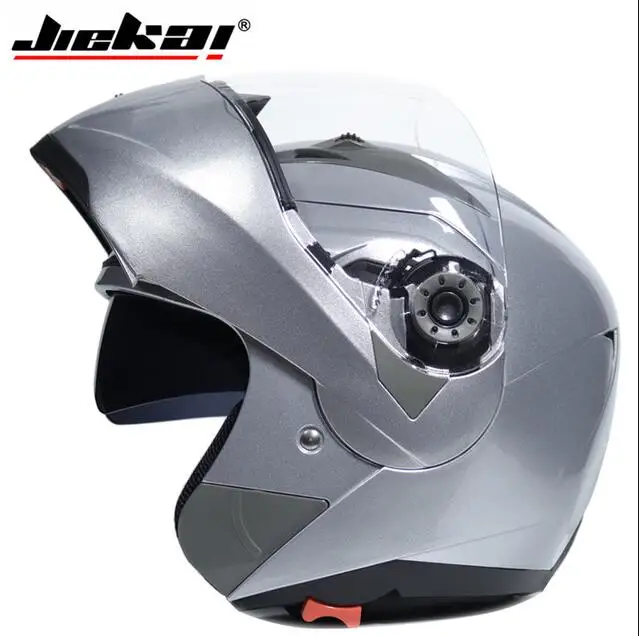 Nueva llegada наклейка кружок JIEKAI 105 флип КАСКО мотоциклетный мотоцикл caslista casco de carreras de motocross M L XL XXL - Цвет: 1