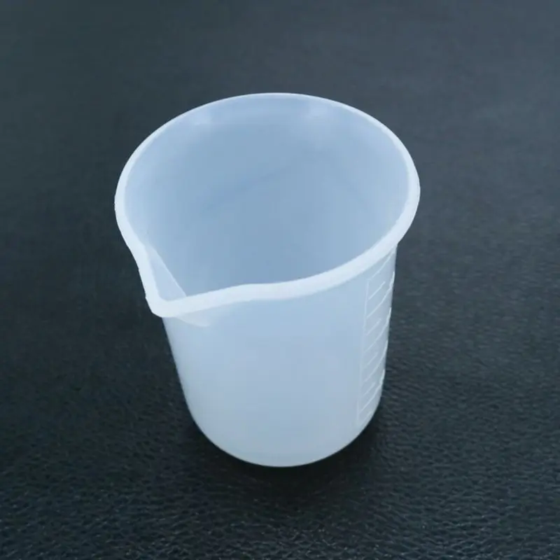

100ML Silicone Measuring Cup Handmade DIY Crystal Epoxy Jewelry Making Tools Glue Resin Mixed Measure Gadgets