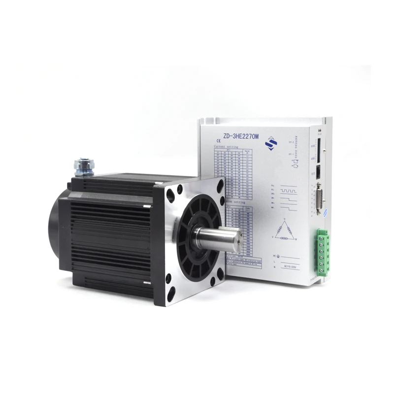 

China supply high torque nema 52 130mm 3 phase 24Nm cnc Stepper Motor kit