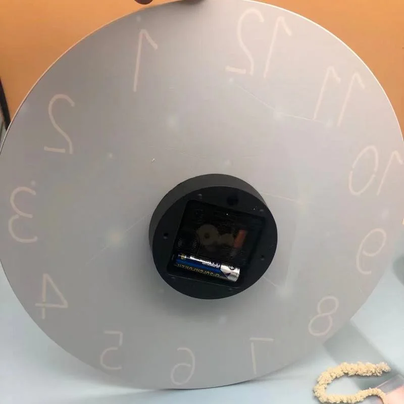 12 Inch Fashion Glass Quartz Clock Home Living Quiet Silent Simple Mute wall clock living room glass watch |