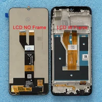 6 5for oppo realme c20 rmx3063 lcd displaytouch screen panel digitizer frame for realme c21 rmx3201 display replacement