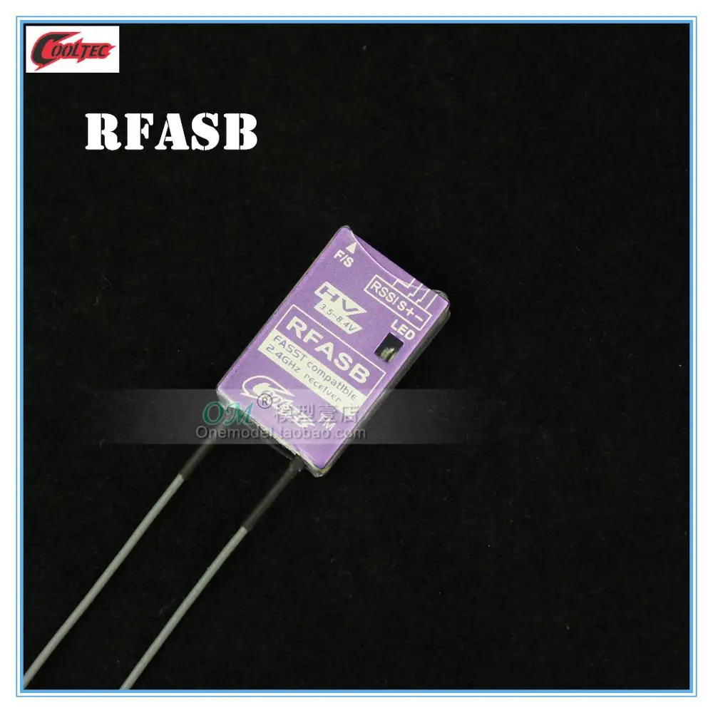 Приемник Cooltech RFASB с металлическим корпусом FASST 2 4 ГГц совместимый FUTABA SBUS для FPV