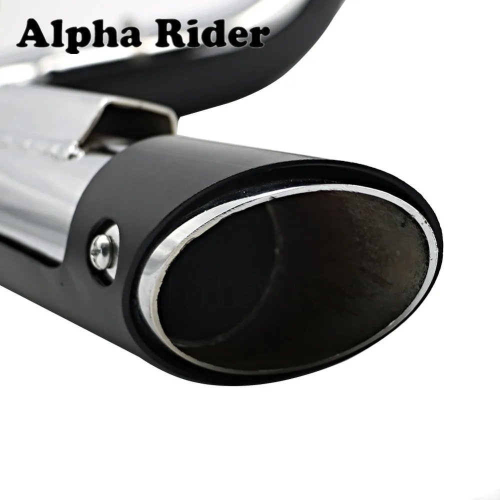 Для Harley Sportster Iron XL883 XL1200 04 13 короткие ошеломленные выхлопные трубы 2005 2006 2007 2008 2009 2010