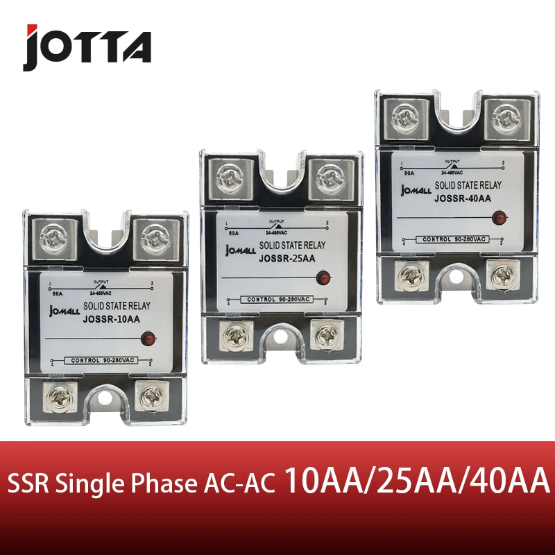 Однофазное твердотельное реле SSR 10AA/25AA/40AA AC control SSR|ac ssr|phase solid state relaysolid relay |