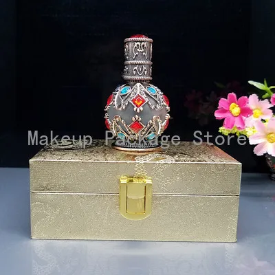 Флакон Бронзовый пустой для тату/эфирного масла/парфюма/пигмента/косметической