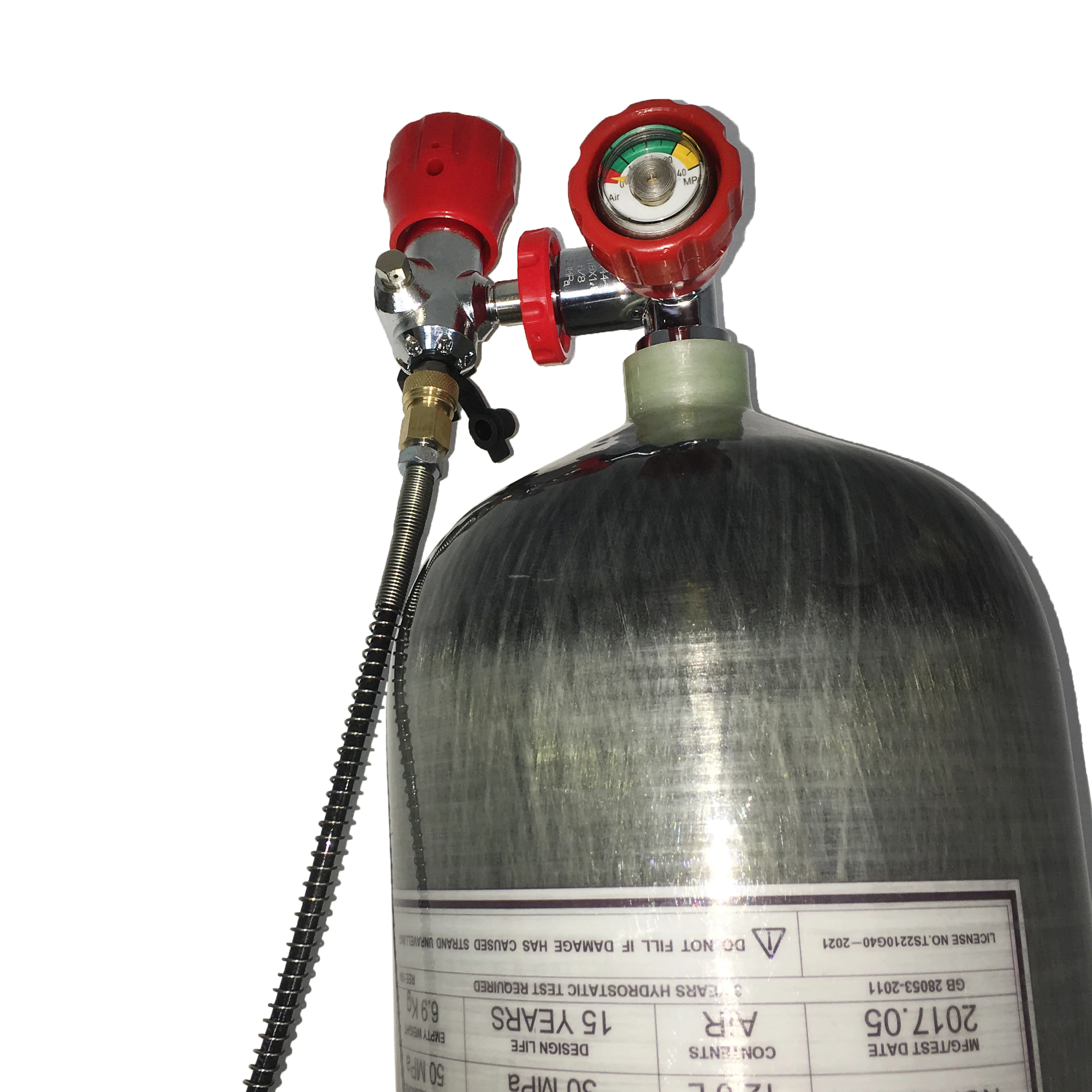 Preise Acecare 12L Hpa Pcp Air Tank Pcp Airforce Condor Tankstelle Paintball Gun Für Unterwasser Jagd Tauchen Unterwasser Gewehr