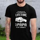Для папы, Мамы Рубашка мои любимые люди Call Me Papa и I Love футболка Fathers Day Gift, Papa и I Love подарок на день рождения Футболка для Дедушки подарок отца, матери, дочери и сына мужские Костюмы