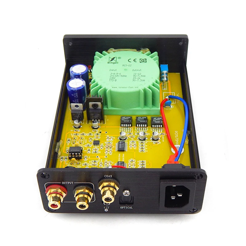 Аудио двойной PCM1794 HiFi DAC оптический коаксиальный 24 бит PCM1794A OPA1612 OPAMP для аудио CD