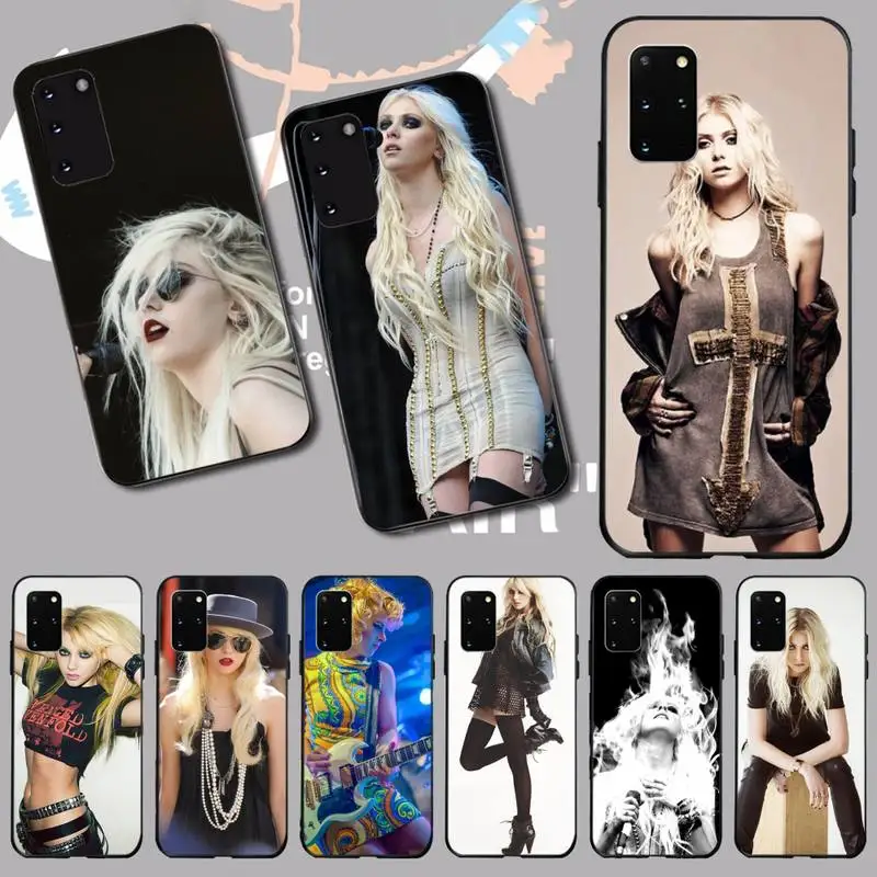 

PENGHUWAN Taylor Momsen Pretty DIY Luxury Phone Case for Samsung S20 plus Ultra S6 S7 edge S8 S9 plus S10 5G