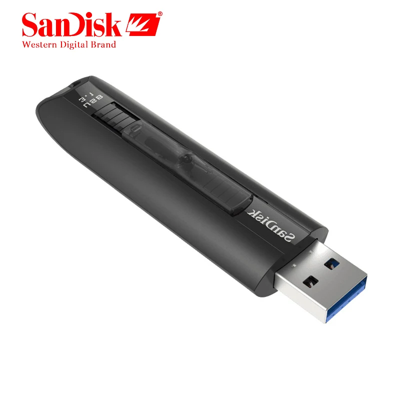 SanDisk Extreme Go ssd USB 3 1 флэш накопитель 64 Гб Флешка карта памяти 128 ГБ диск запись