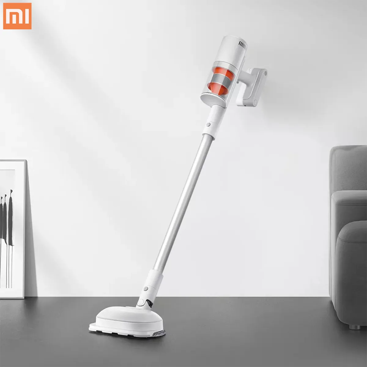 Xiaomi mijia handheld aspirador de pó sem fio k10 pro casa elétrica rotativa mop 150aw ciclone sucção multi-escova