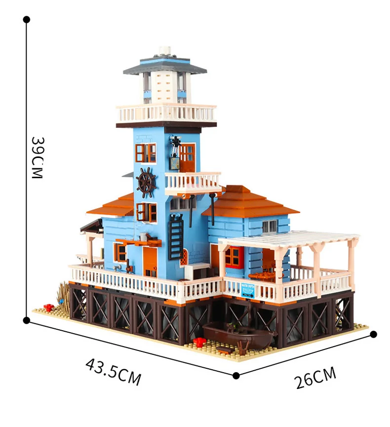 

12002 Street Building Toys The Lighthouse Model Building Blocks Bricks 16050 Assembly Creative Toys Kids Christmas Gifts