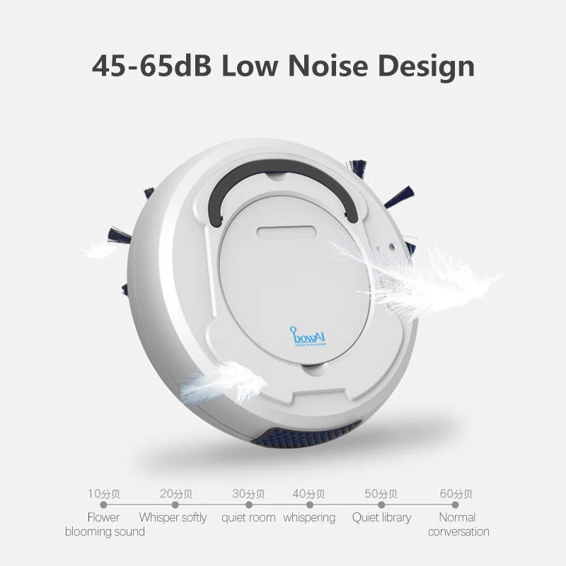 Электрическая Швабра 3 в 1 умный робот-пылесос с одним ключом перезаряжаемый