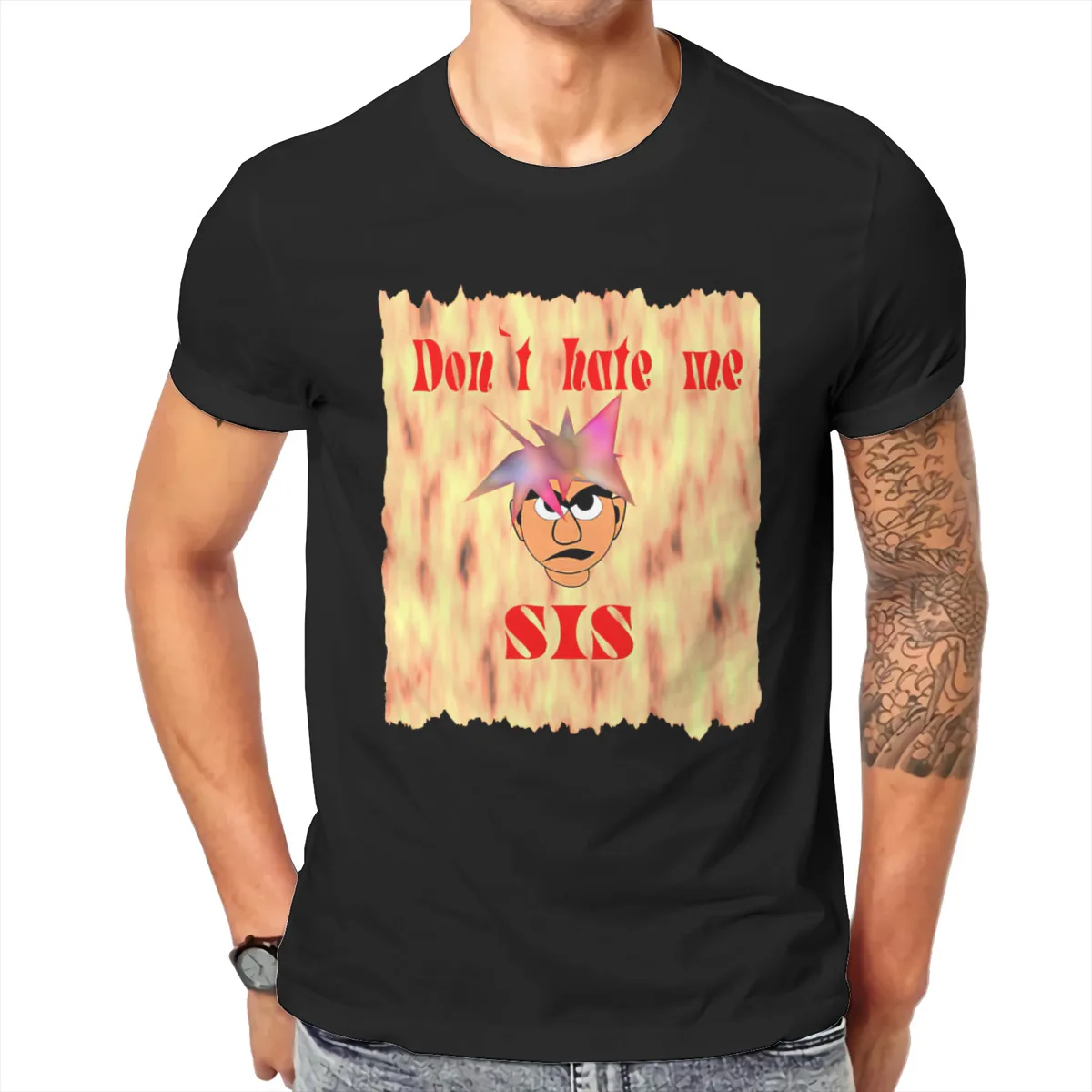 

Punk T shirt Men T shirt summer T-shirt