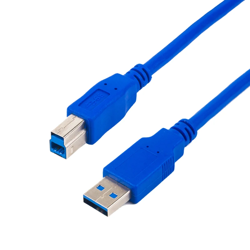 USB3.0 Cable Printer Data Cable A male to B male port hard drive box data cable connection cable