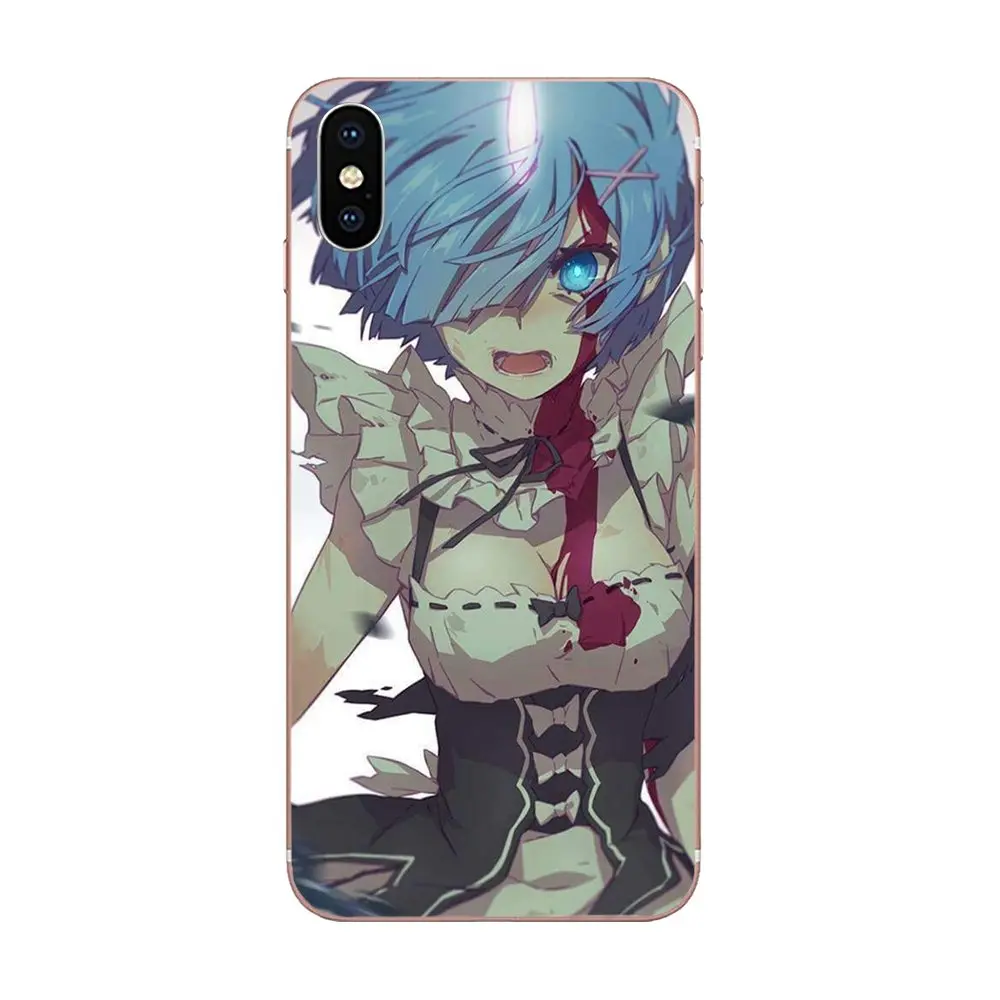 Японское аниме Lovely Girl Rem Re Ноль для Galaxy Alpha Note 10 Pro A10 A20 A20E A30 A40 A50 A60 A70 A80 A90 M10 M20 M30 M40 -
