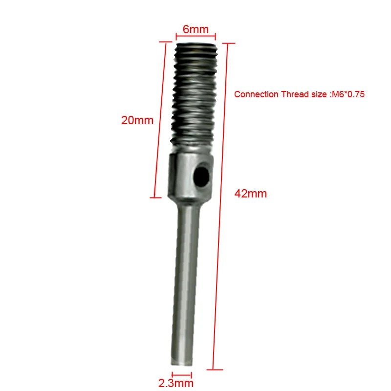 

0.3-4mm Keyless Drill Chuck + 2.3&3mm Connecting Rods Kit For Electric Grinder