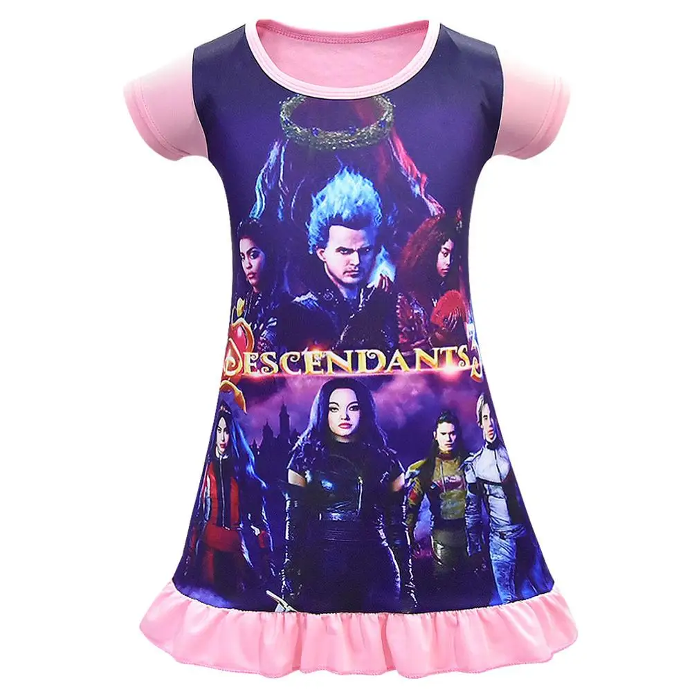 Новинка 3 платья для девочек платье принцессы Моаны дня рождения Детский костюм