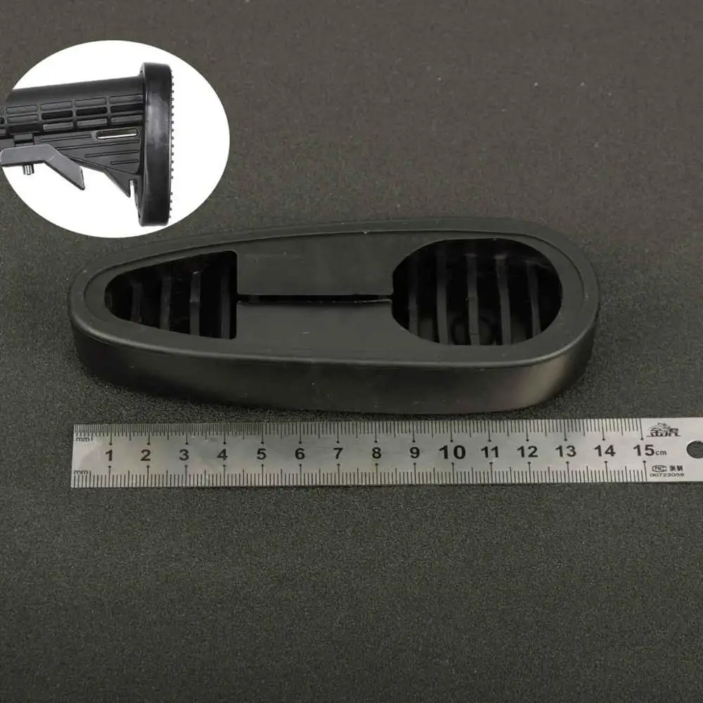 Ребристые стелс скольжения Охотничий Тактический затыльник Ar15 M4 6 позиции в