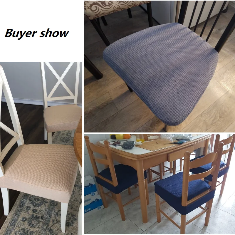 Водонепроницаемые чехлы на кресла стрейч эластичные из спандекса для обеденной