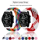 Ремешок нейлоновый для Ticwatch Pro 3, 22 мм20 мм, сменный Браслет для наручных часов ticwatch GTX E2 S2Pro 3 2020 3 GPS
