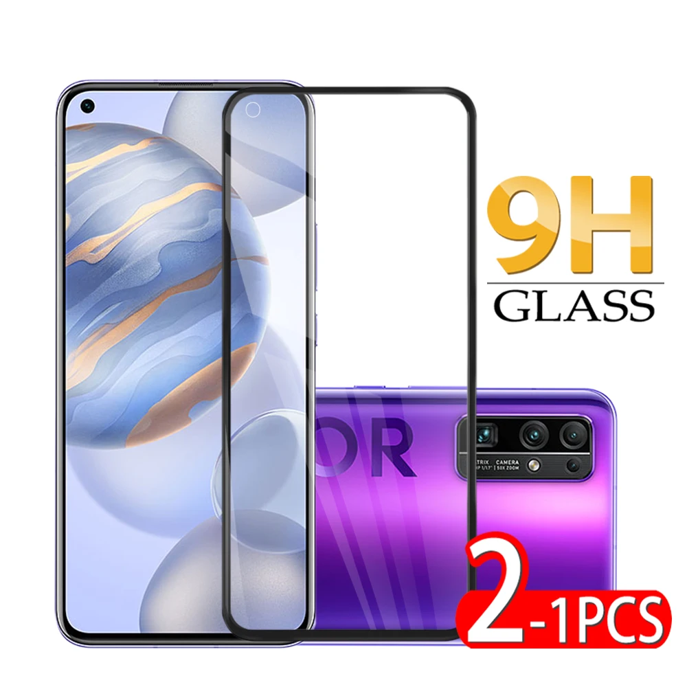 

1-2 шт. закаленное стекло премиум-класса для Huawei Honor 30, стеклянная Защита экрана для Huawei Honor30, прозрачное защитное стекло