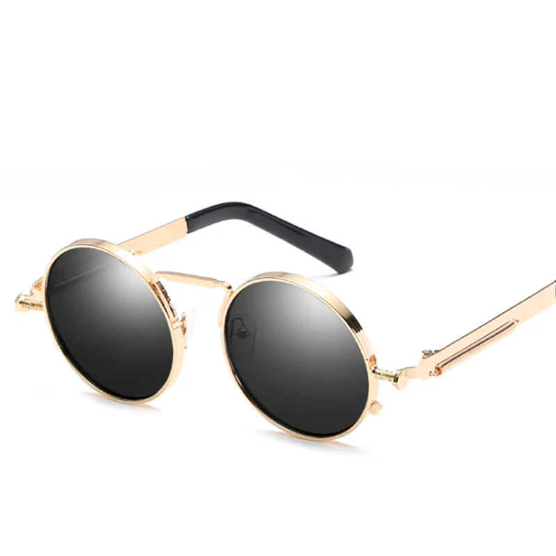 Солнцезащитные очки в стиле стимпанк для мужчин и женщин винтажные модные