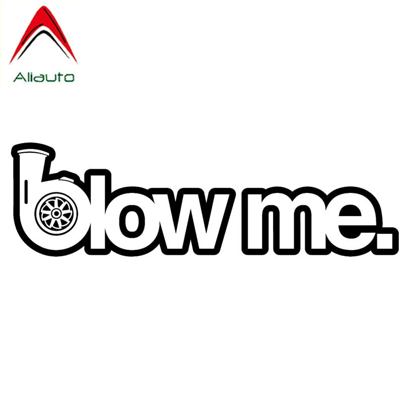 Забавная Автомобильная наклейка Aliauto Blow Me стойка Turbo Boost гоночная виниловая