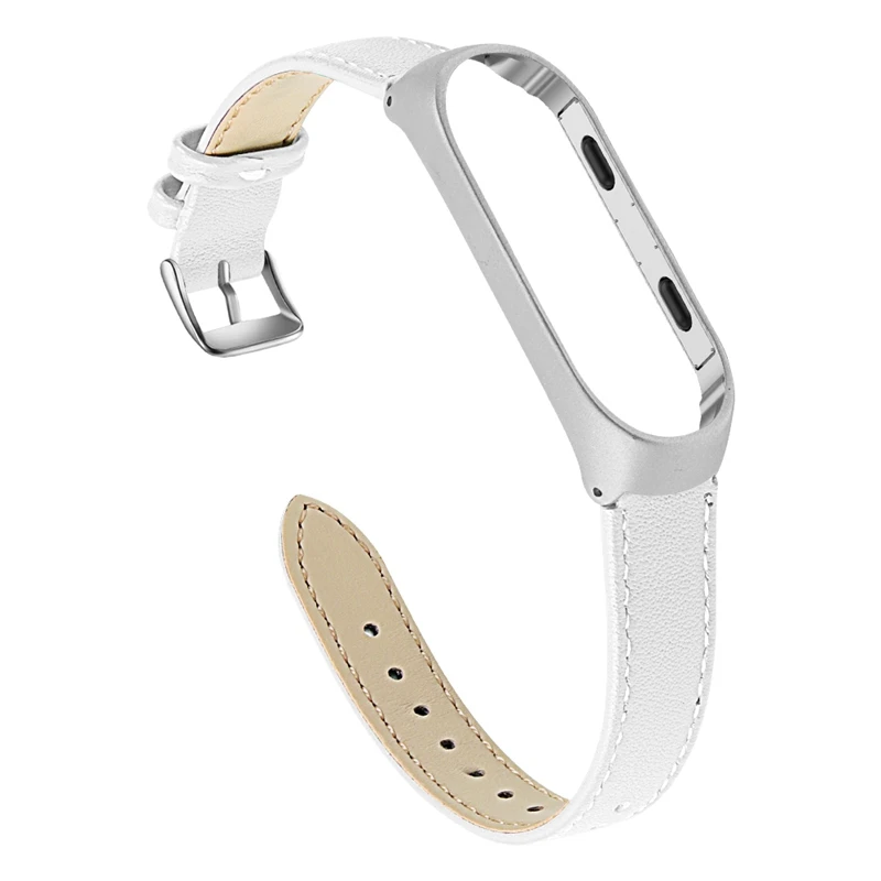 White OULUCCI браслет для xiaomi mi Band 4 ремешок силиконовый ремешок для xiaomi mi band 3/4 ремешок mi band 4 браслет - Color: White