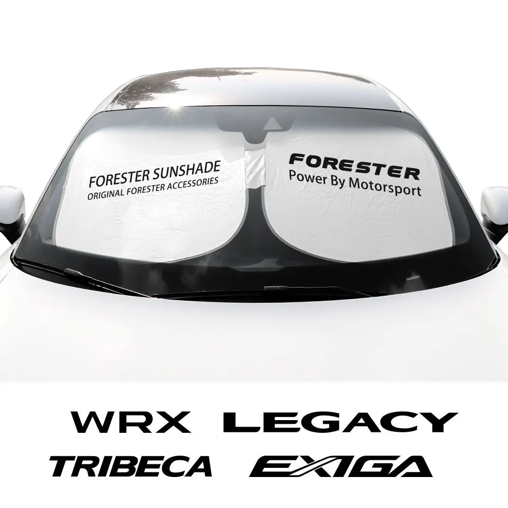 

Car Windshield Sun Shades Sunshade For Subaru Forester XV Outback Legacy WRX Tribeca Levorg BRZ Crosstrek Exiga Auto Accessories