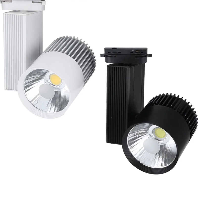 Cветодиодные трековые светильники в спальню led прожекторов для системы трека