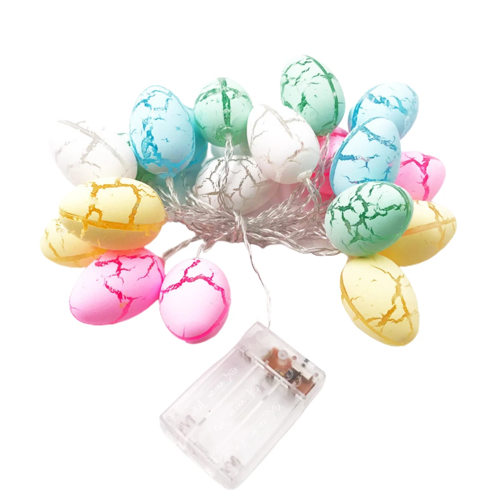

Easter Eggs LED String Light 3 Meters Easter Lights Battery Operated Fairy 20LED String Lights for Home Party Outdoor Decoration