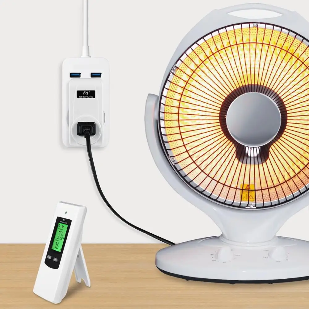 Цифровой термостат Nashone для теплого пола 220 В контроллер температуры