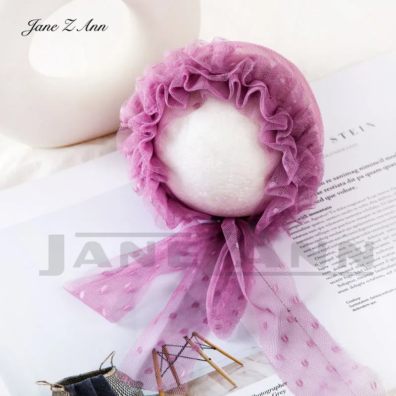 Шапка для фотосъемки новорожденных Jane Z Ann декоративная шапка в горошек