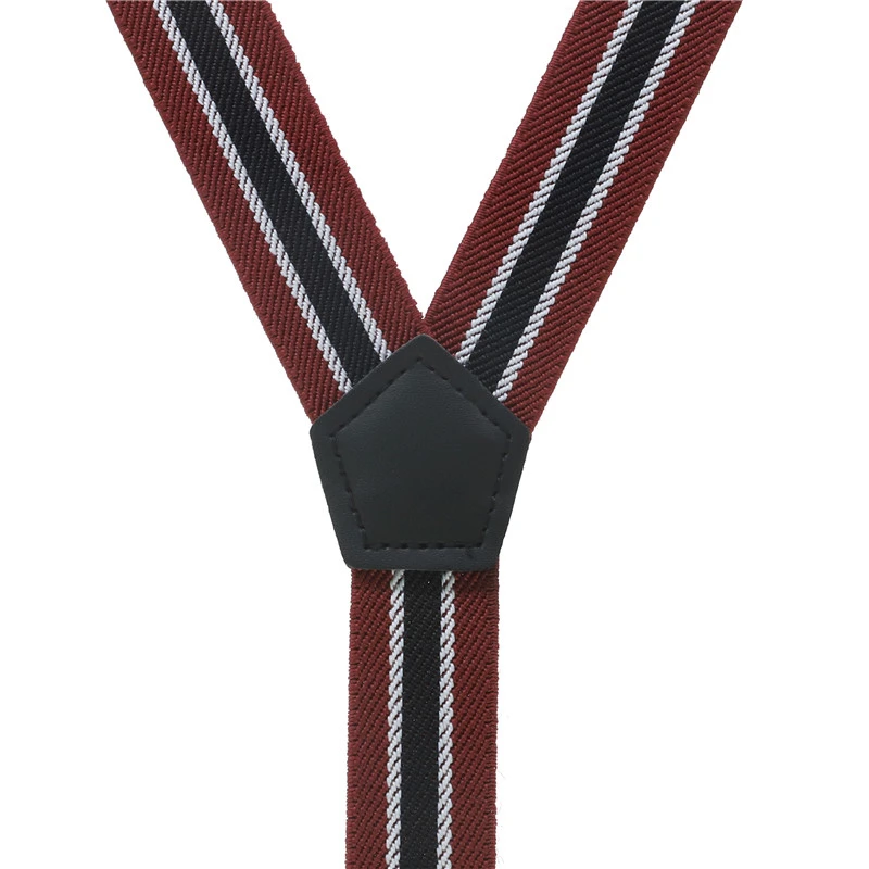 3 зажима Y Back 2 5 см ширина Детские подтяжки для мальчиков и девочек эластичные