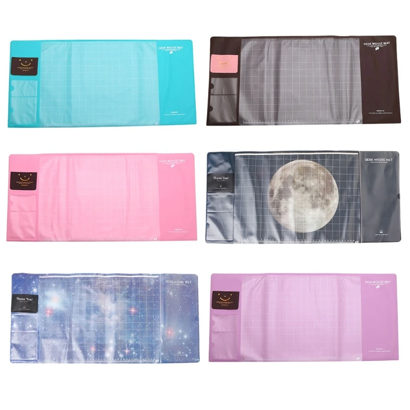 

ПВХ водонепроницаемый Противоскользящий большой настольный компьютерный коврик для мыши и ноутбука защитный коврик