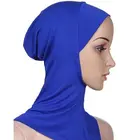 Хит, исламский тюрбан, головной убор, головной убор, шарф, хиджаб, Летний стиль, модный, полное покрытие, внутренняя мусульманская хлопковая хиджаб, Кепка