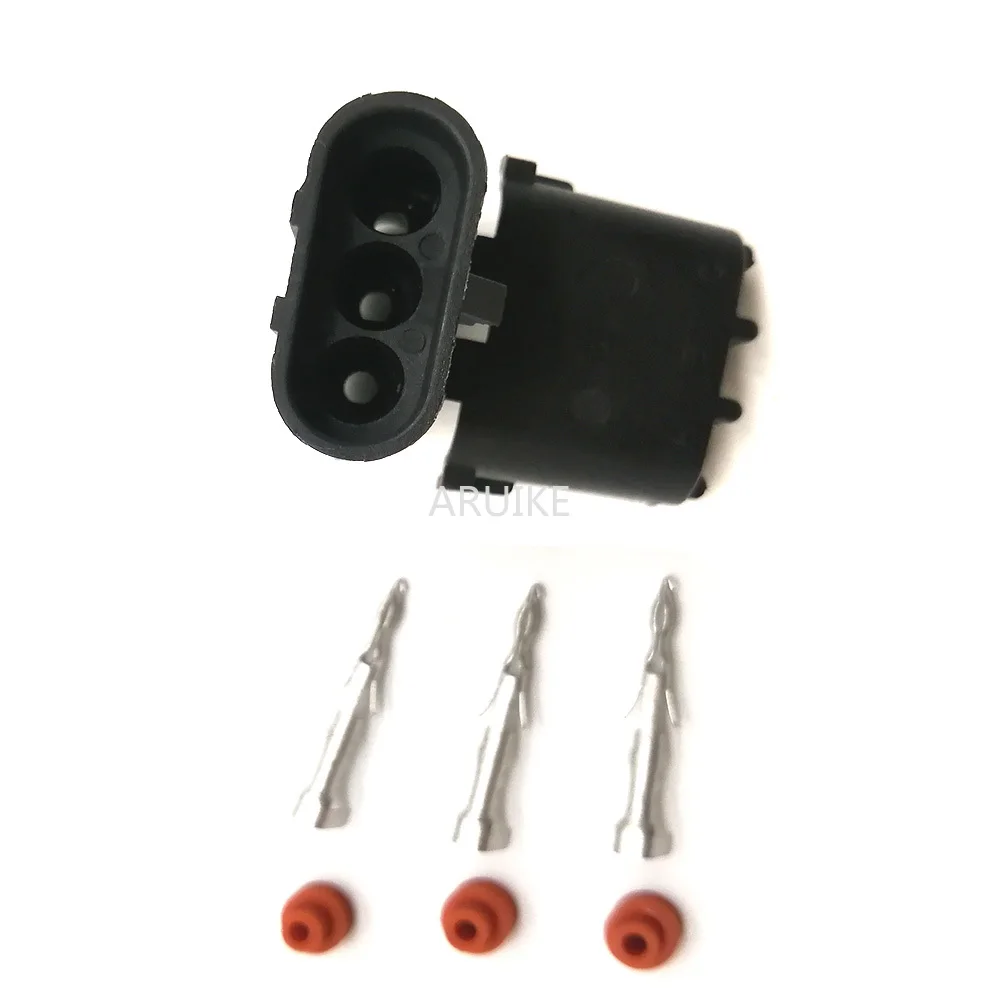 5 комплектов 3P водонепроницаемый электрический разъем для Weatherpack автомобильный