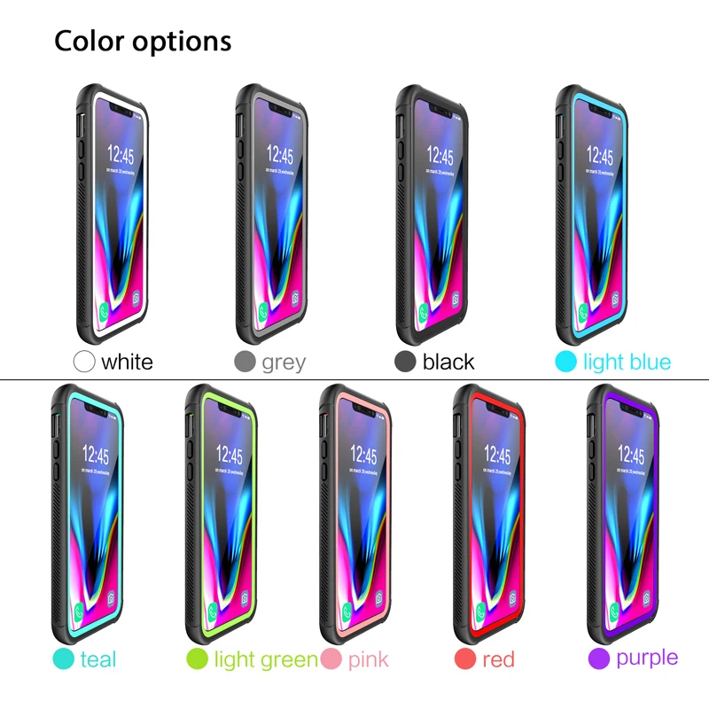 Чехол для телефона для iPhone 11 Pro Max 360 ° полная защита противоударный чехол для iPhone 11 Pro пылезащитный Мягкий ТПУ бампер Броня